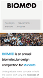 Mobile Screenshot of biomod.net